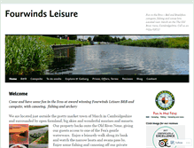 Tablet Screenshot of fourwindsleisure.com